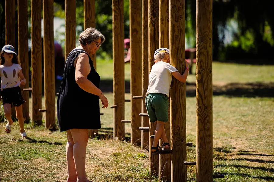 parcours sante de la base de loisirs de l'iton à damville